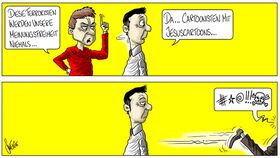 Satire, Cartoon, Karikatur, Heilige
