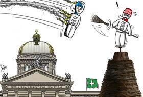Zuerich, Nationalratswahl, Wahlen, Regierungsrat Zuerich, Sechselaeuten, Boegg
