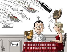 Corona, Covid 19, Gastronomie, Abstand, Restaurant, social distancing