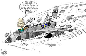 Gripen, Ueli Maurer, Kampfjet