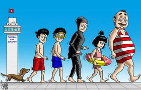 Papa Moll, Baden, Bad Zurzach, Film, Kino, Burkini