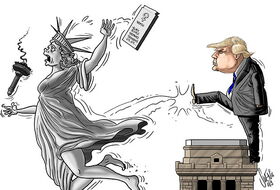 USA, Wahlen, Trump, Clinton, President, Liberty
