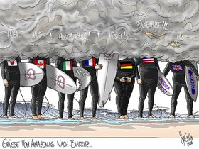 Amazonas, G7, Biarritz, Trump, Macron, Merkel, Waldbrand, Rain forest, Regenwald
