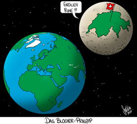 Blocher, Schweiz, EU
