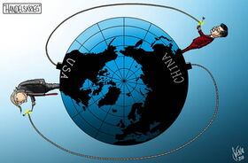 Handel, Handelskrieg, Wirtschaft, Zoelle, China, USA, Industrie