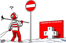 Lauberhorn, Ski