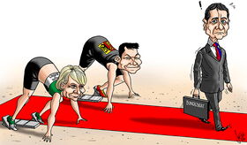 Bundesrat, Didier Burkhalter, Ignazio Cassis, Pierre Maudet, Isabelle Moret, FDP
