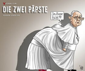 Papst Benedikt, Papst Franziskus, Vatikan, Zoelibat, Katholische Kirche, Paepste