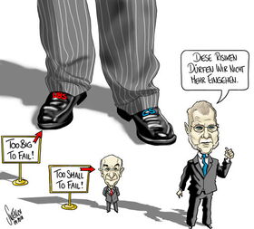 Too big to fail, UBS, Credit Suisse