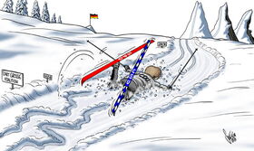 Deutschland, Merkel, Langlauf, Grosse Koalition, CDU, CSU, SPD