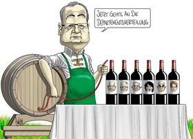 Bundesrat, Guy Parmelin, Wein, Weinbauer